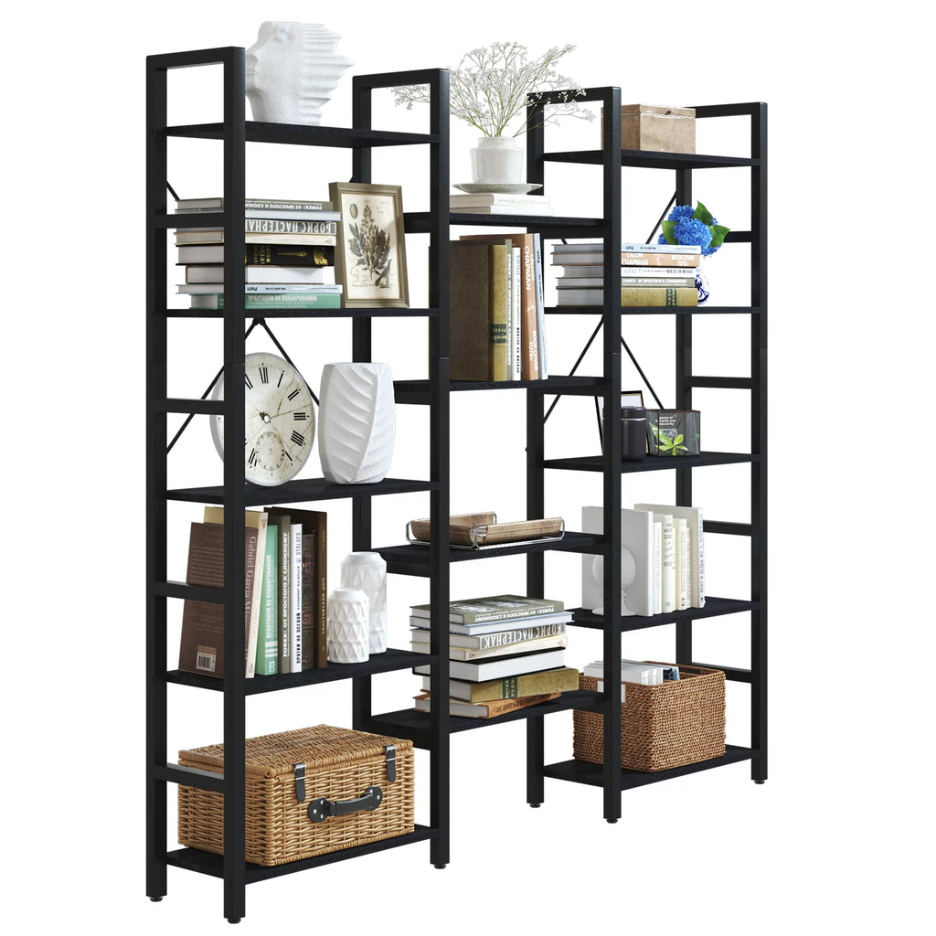 5 Tier 59" Tall Bookshelf F523
