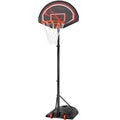 7 to 9 Ft Portable Basketball System Hoop Y5126