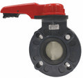 Butterfly Valve, 2-1/2x22 Pipe Size, PVC W848