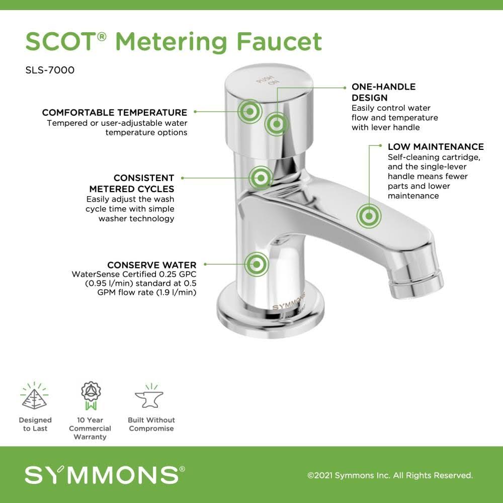 Single Handle Metering Bathroom Faucet U7528