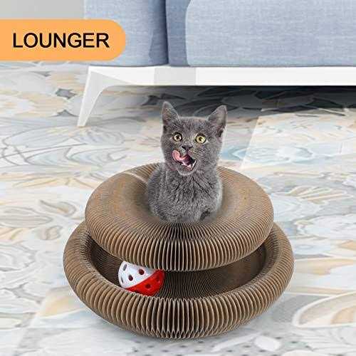 Magic Cats Scratching Board Interactive Scratch Pad Scratcher with Ball V5664
