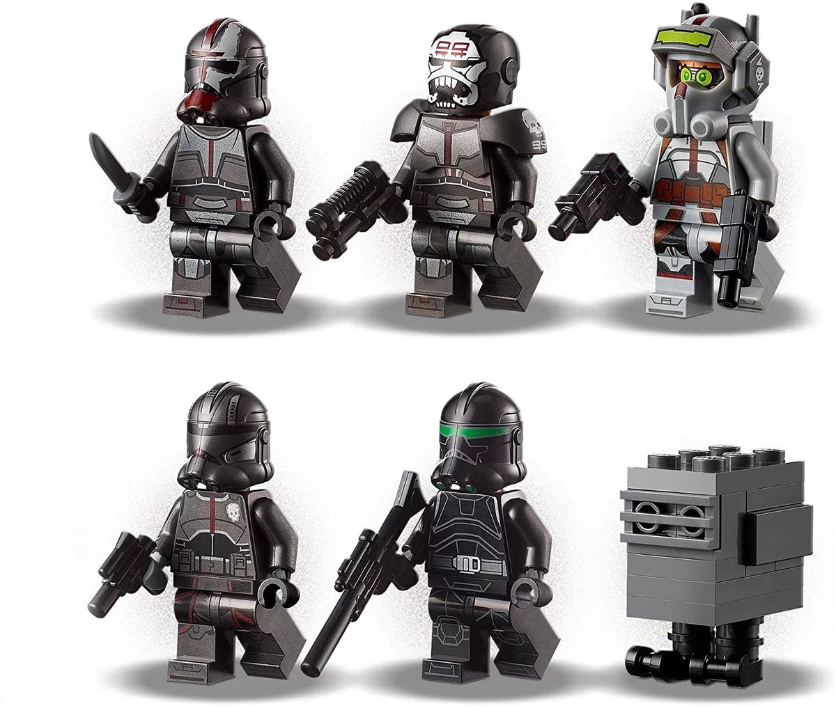 Star Wars Attack Shuttle Building Toy Set with 5 Clones Minifigures C550