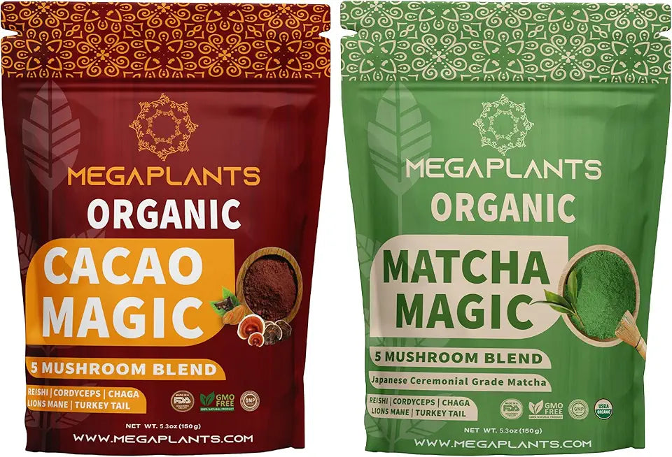 Cacao & Matcha 5 Mushroom Powder Blend X467