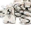 Stainless Steel Wire Rope Cable Clips 1/4 Inches 6mm W2951