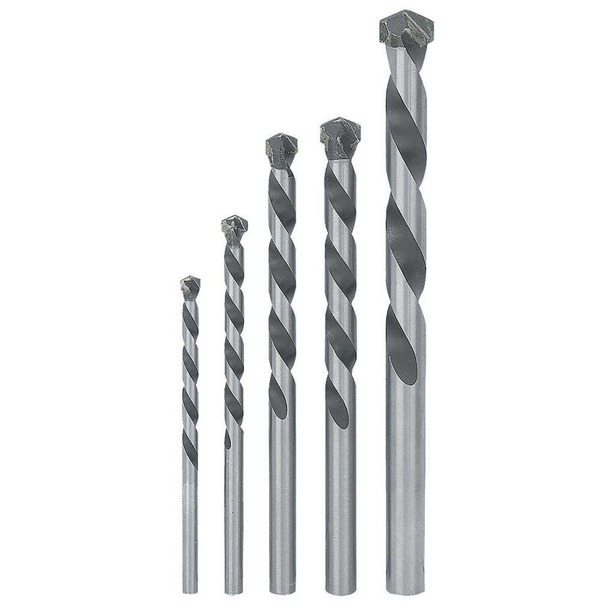 Masonry Drill Bit Set, 5 Piece W864791