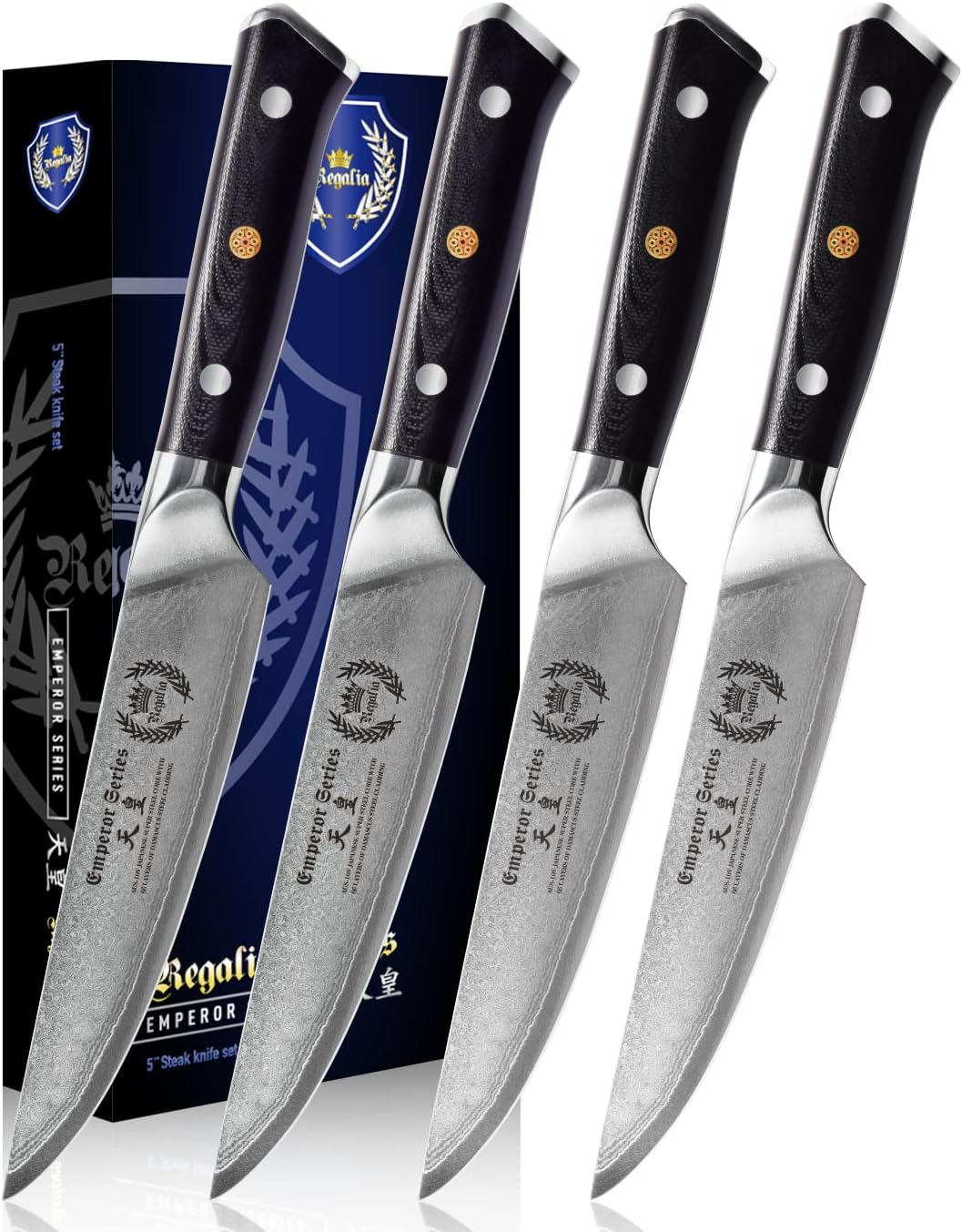 Santoku Chef Knife 7 inch with G-10 Ergonomic Handle Q5818