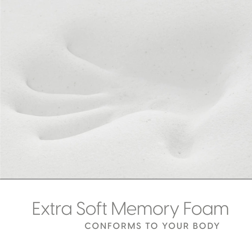 Memory Foam Futon Sofa Bed Mattress Full Size Midnight Black P76744