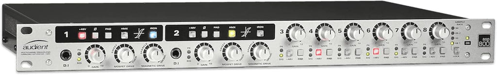 8 Channel Microphone Preamplifier with 2 XLR Mic Cables T816497