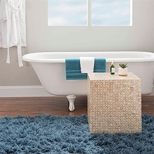 Ivory Square Accent Table V71166