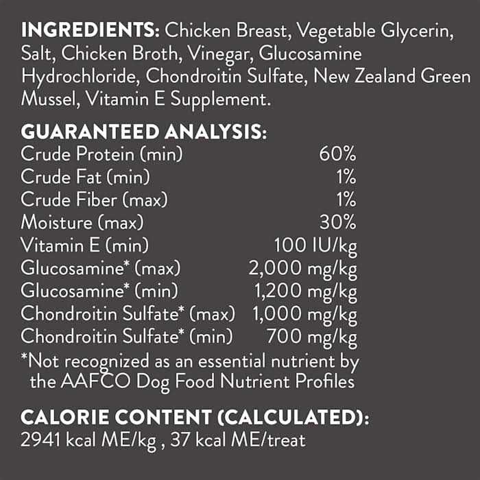Chicken Dog Hip & Joint Jerky M275
