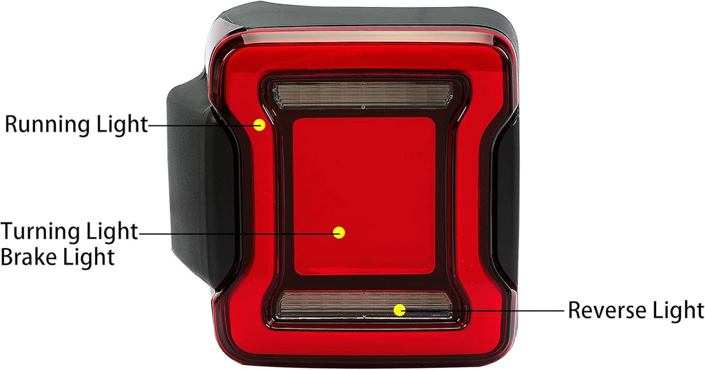 LED Dynamic Tail Light Assembly Set K5140