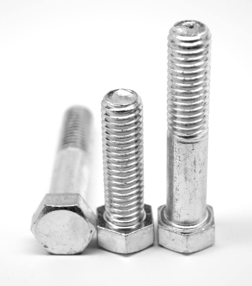 3/4x22-10 x 9x22 Coarse Thread Grade 5 Hex Cap Screw Medium Carbon Steel Zinc Plated N30624