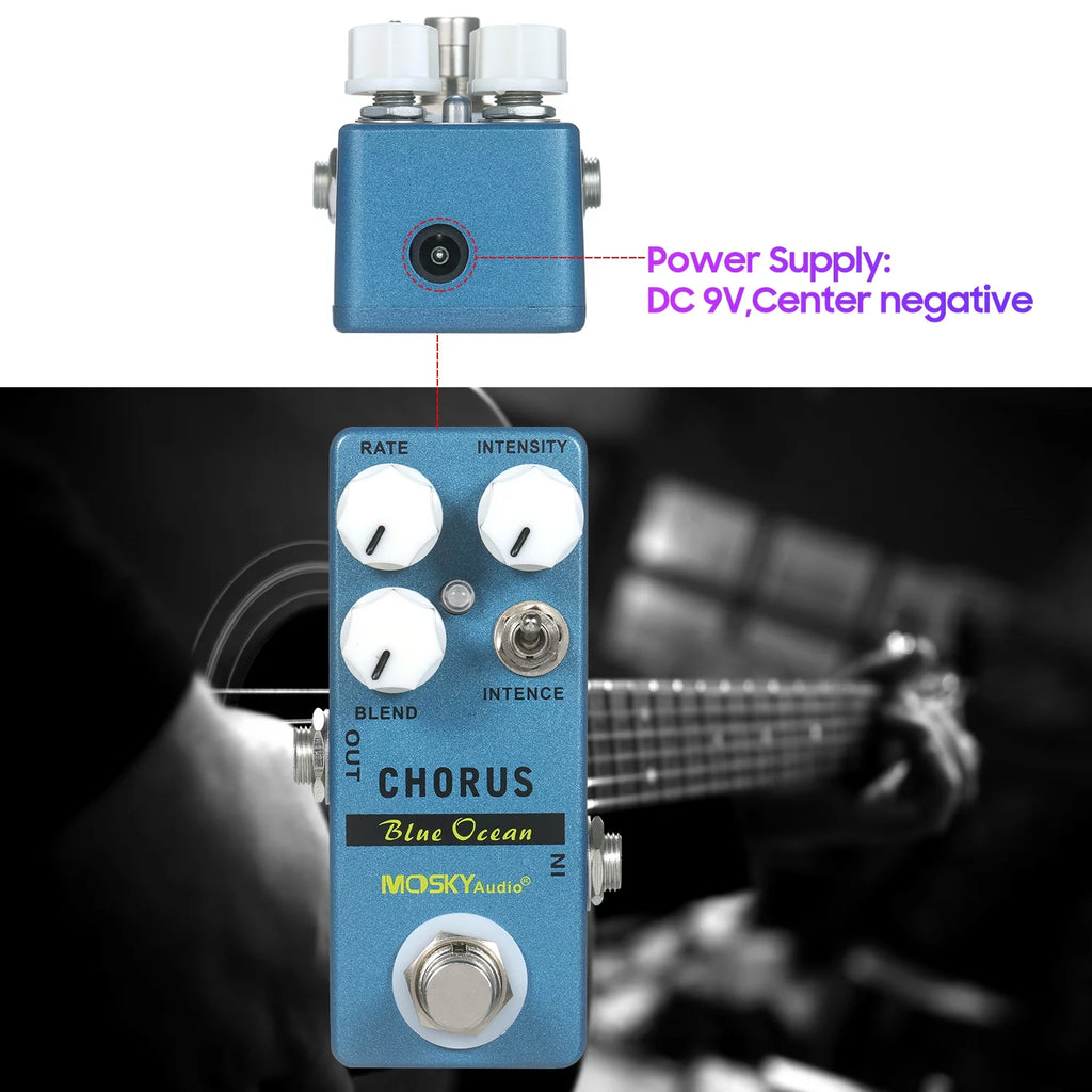 Blue Ocean Chorus Guitar Effect Pedal K120585