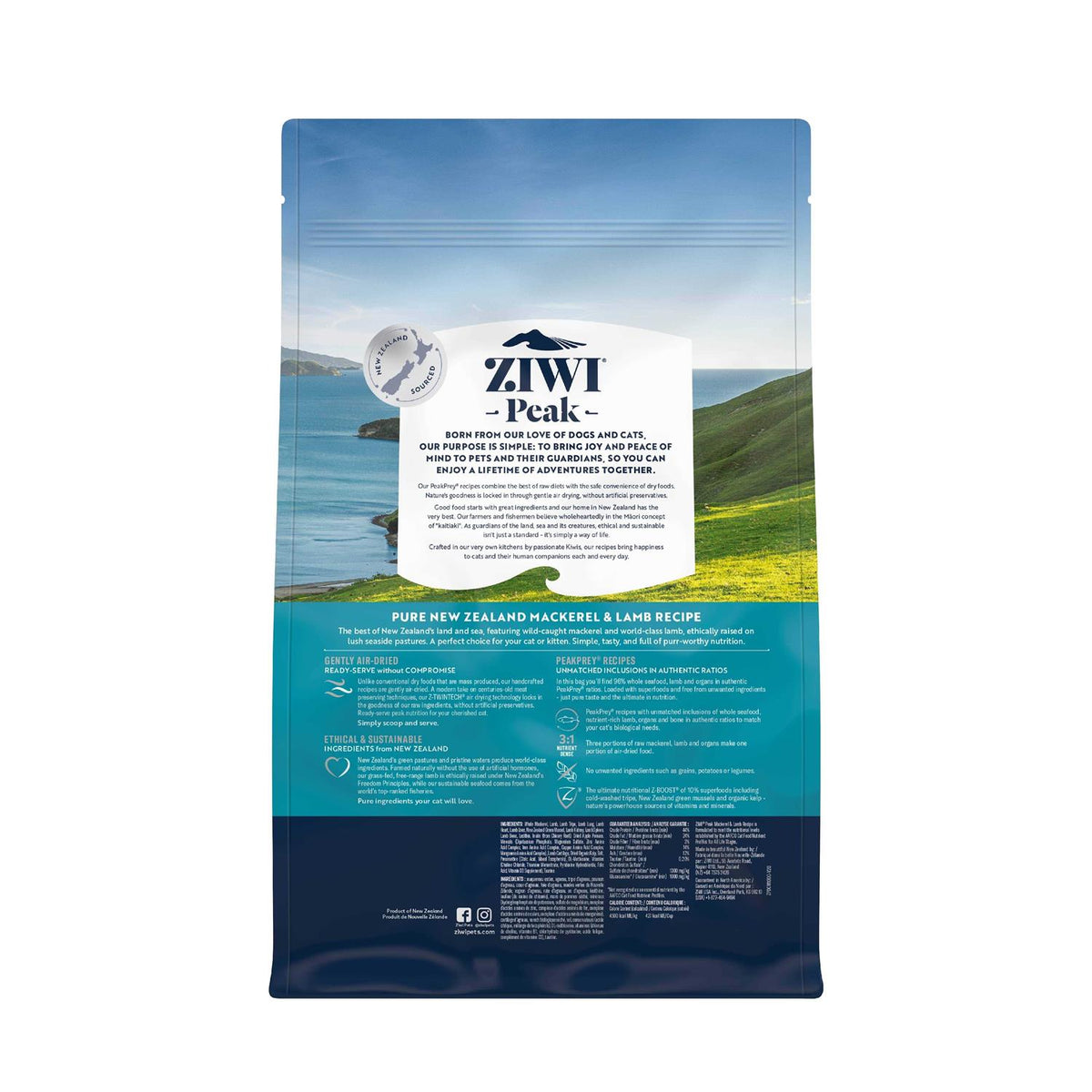 Mackerel Lamb Air-Dried Cat Food L234528