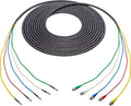 12G-SDI-4K UHD 5-Channel BNC Male to HDBNC Male Snake Cable Black 100 ft. P320755