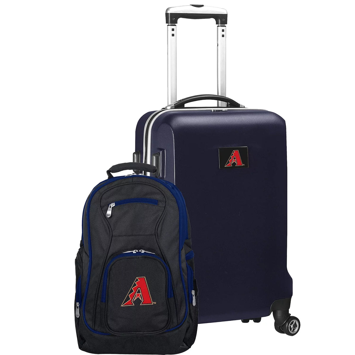 Navy 2-Piece Backpack and Carry-On Set X1451