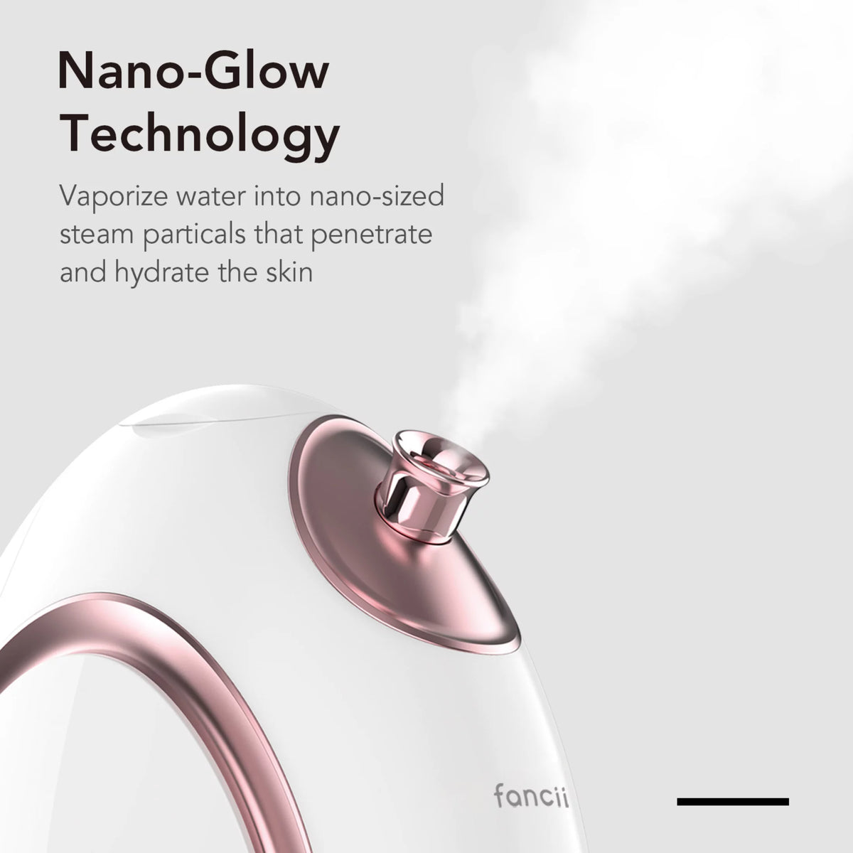 Hot & Cool Nano Ionic Facial Steamer with Aromatherapy Q2025