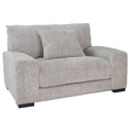 Cream Microfiber Chair E642
