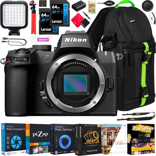Nikon Z50II Mirrorless Camera 4K DX Body Bundle S5226