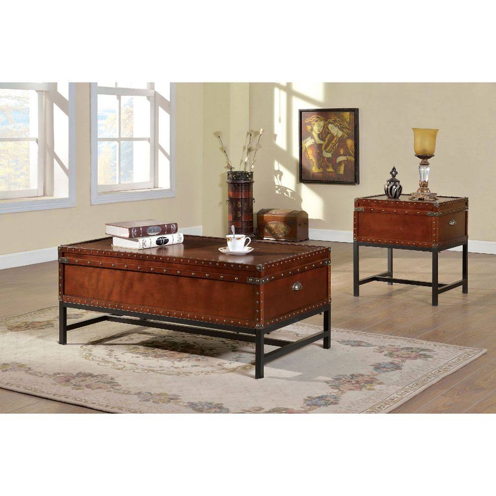 Cherry End Table Q87554