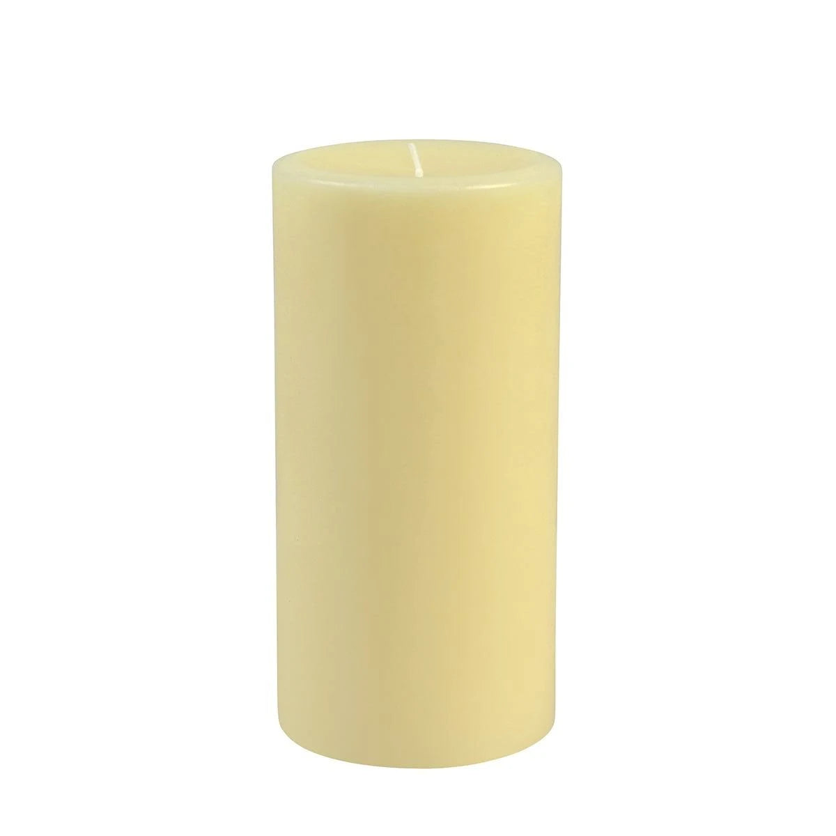 Ivory Pillar Candles - Set of 12 N759