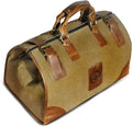 Water Resistant Canvas Leather Travel Duffle Bag X328