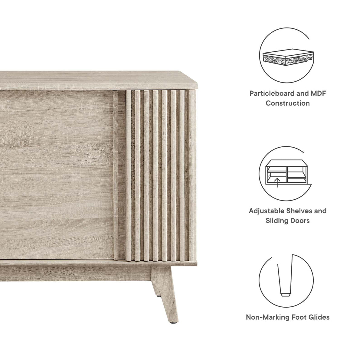 Oak Sideboard D5467