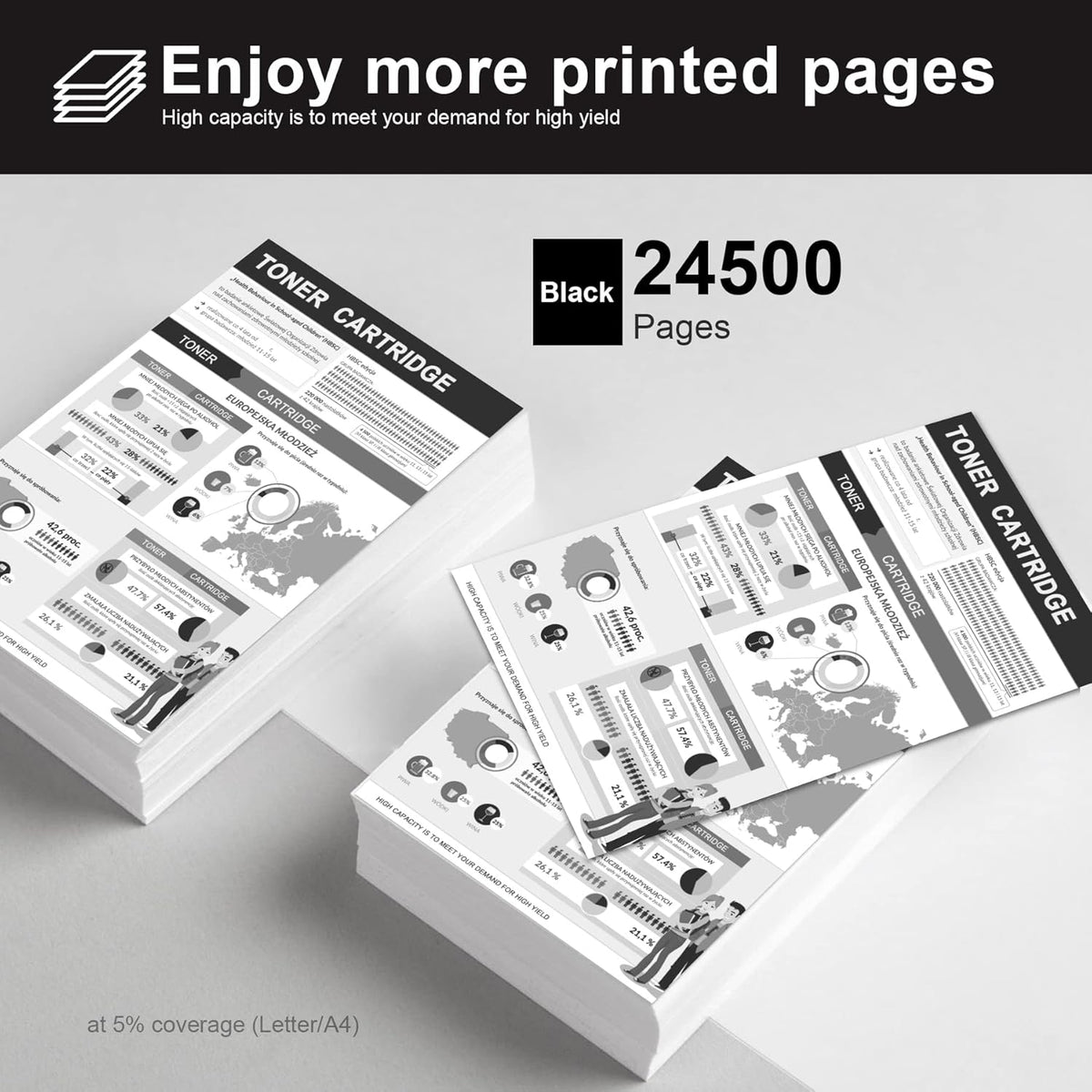 64X Toner Cartridge Black 1-Pack M84321