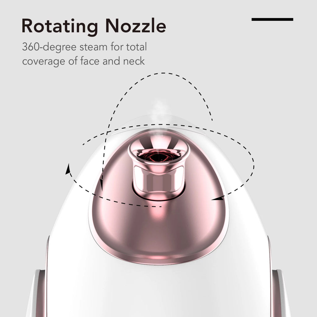 Hot & Cool Nano Ionic Facial Steamer with Aromatherapy Q2025