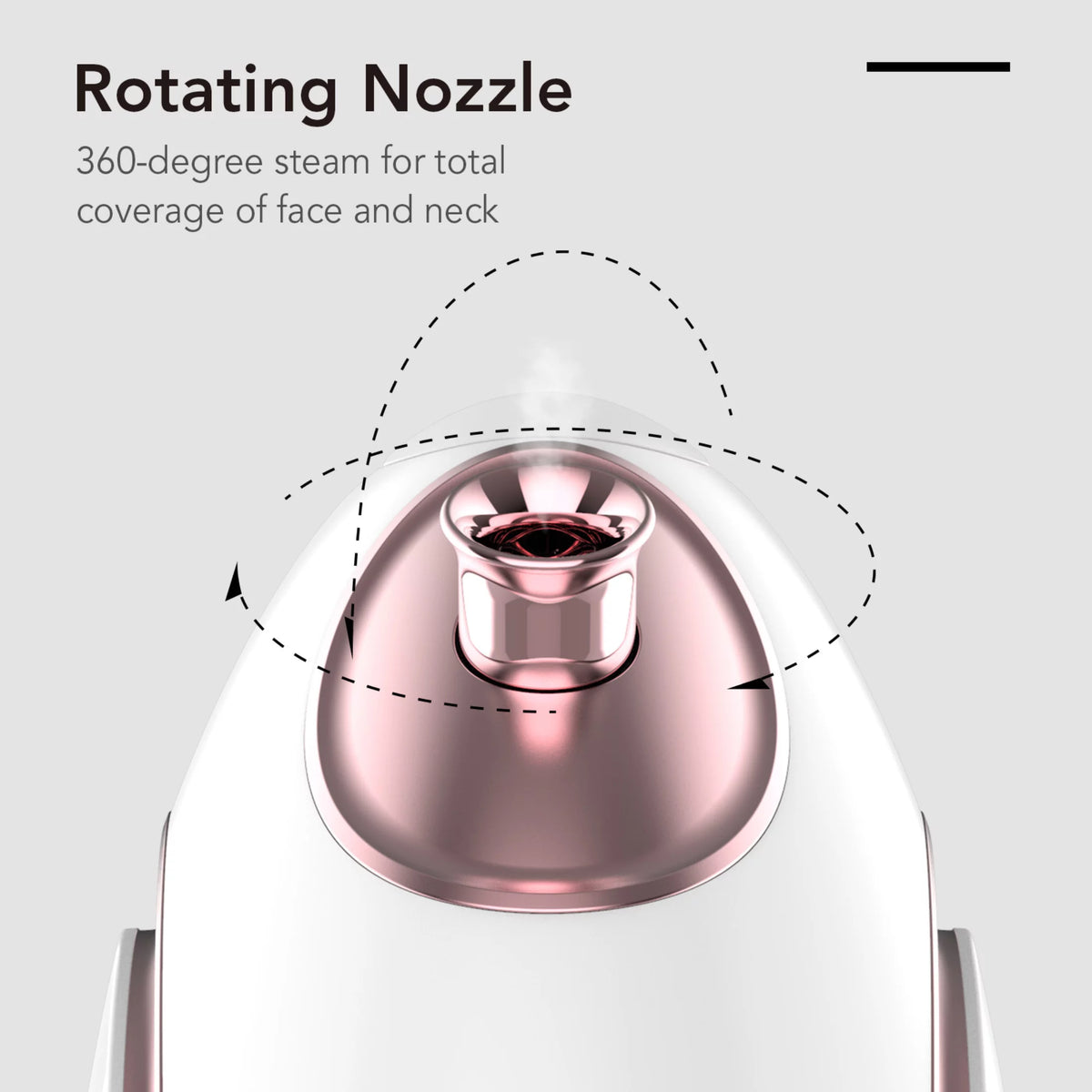 Hot & Cool Nano Ionic Facial Steamer with Aromatherapy Q2025