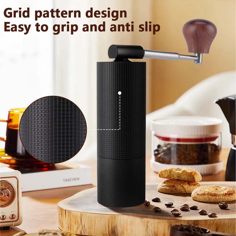 Portable Stainless Steel Burr Coffee Grinder Y890814