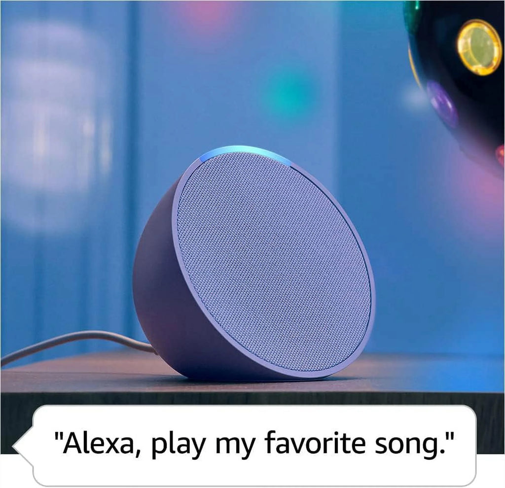 Compact Smart Speaker with Alexa Glacier White C275411