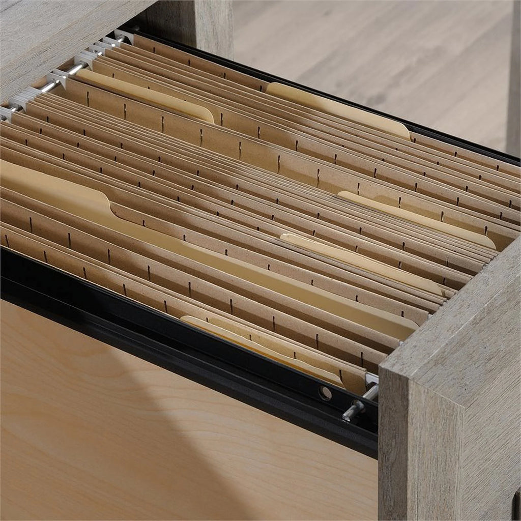 Engineered Wood Writing Desk in Mystic Oak J7306