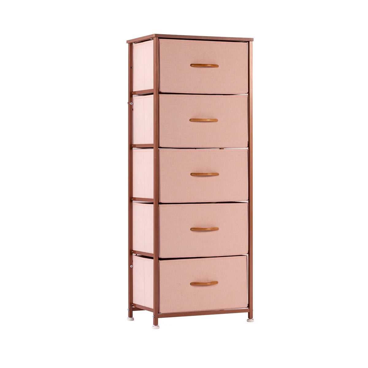 Pink 5 Drawer Dresser Q699