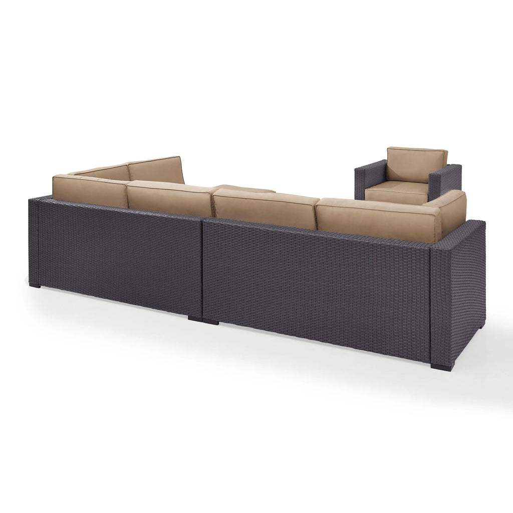 7 Person Outdoor Wicker Seating Set G835