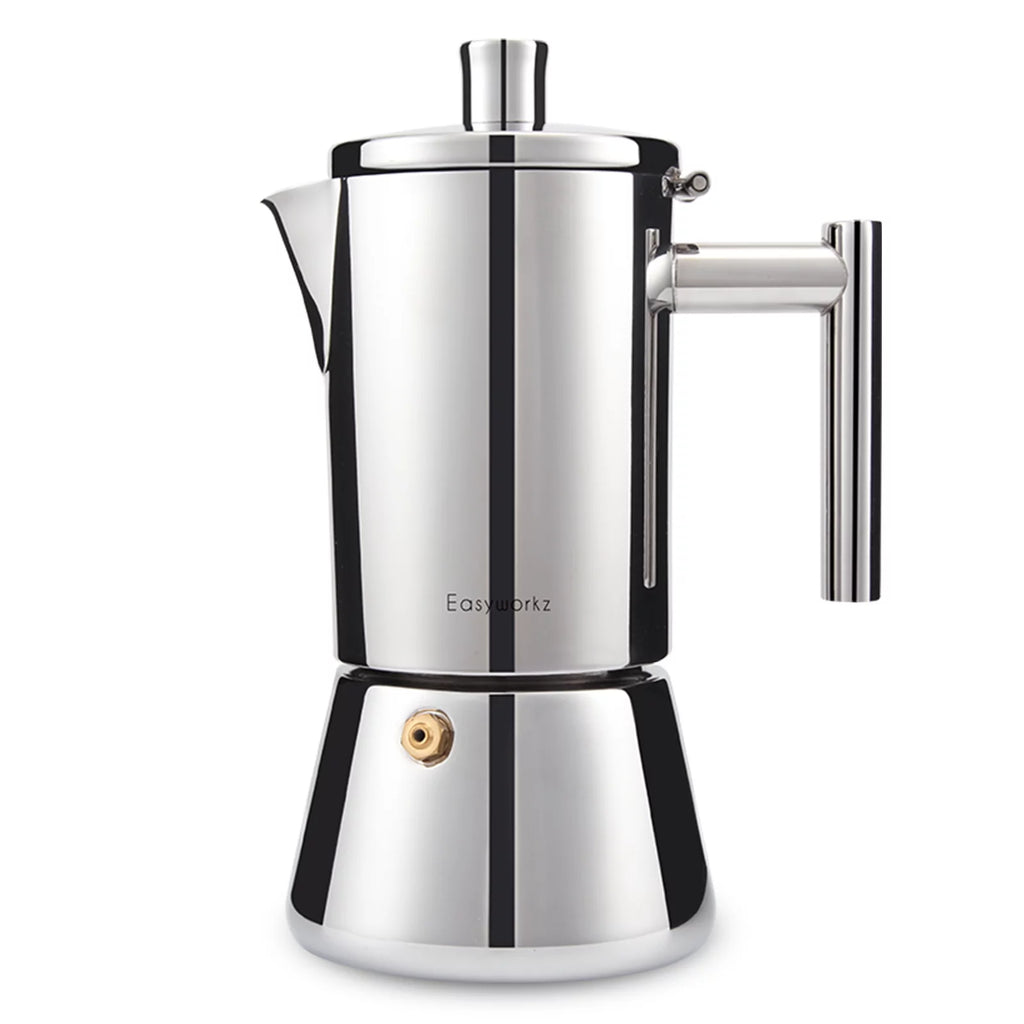 12 Cup Stainless Steel Stovetop Espresso Maker O667445