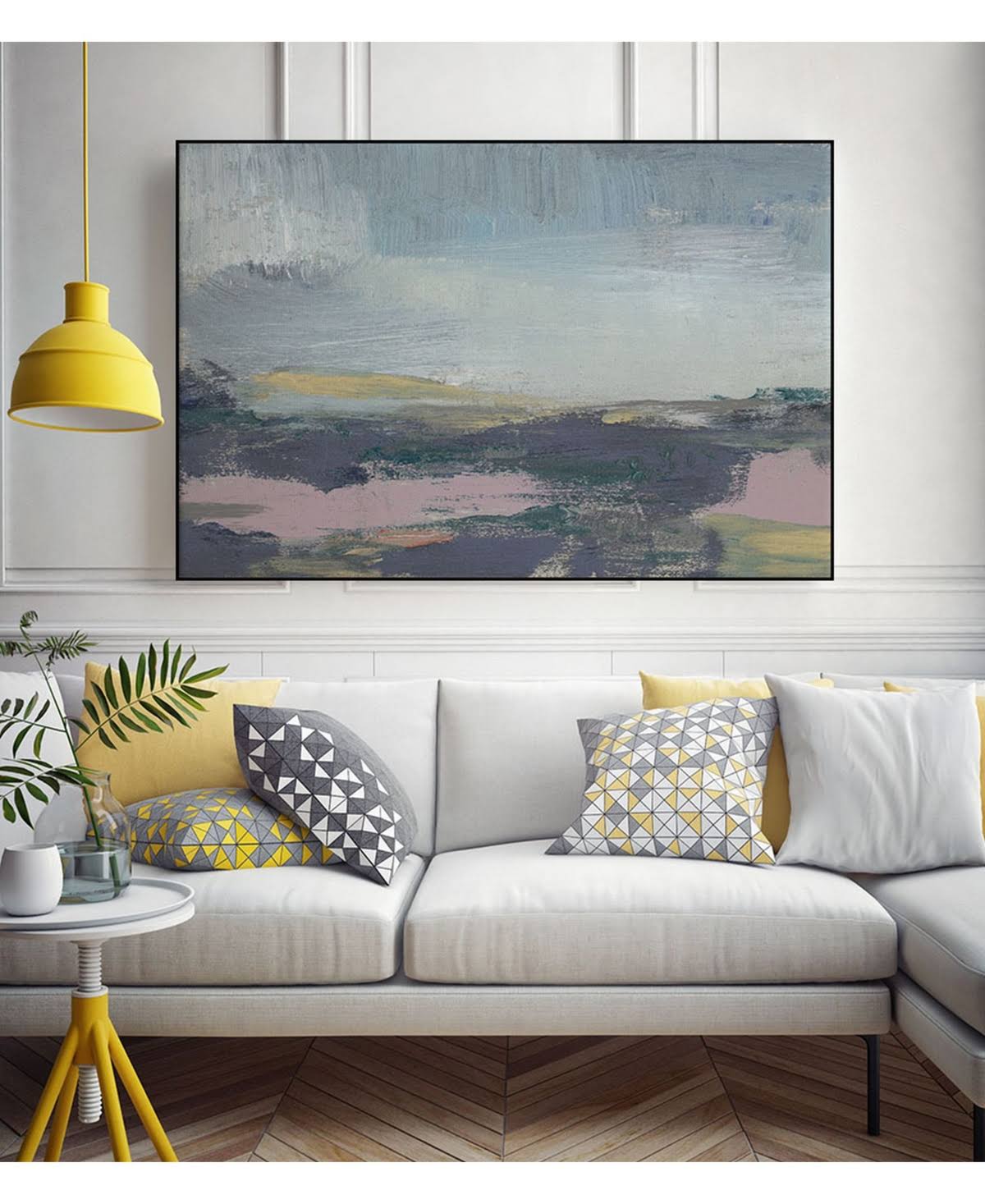 32x22 x 24x22 Framed Canvas F218