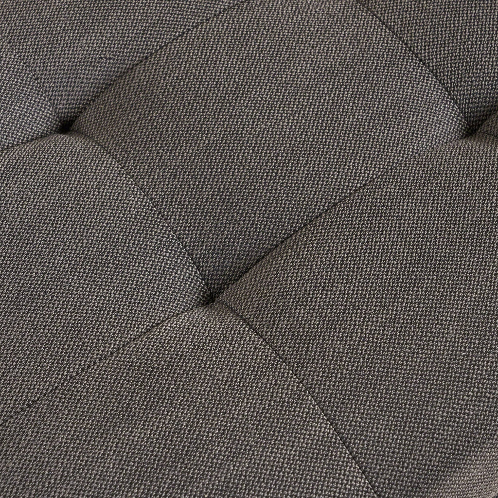 Tufted Fabric Armed Storage Ottoman Bench D93099