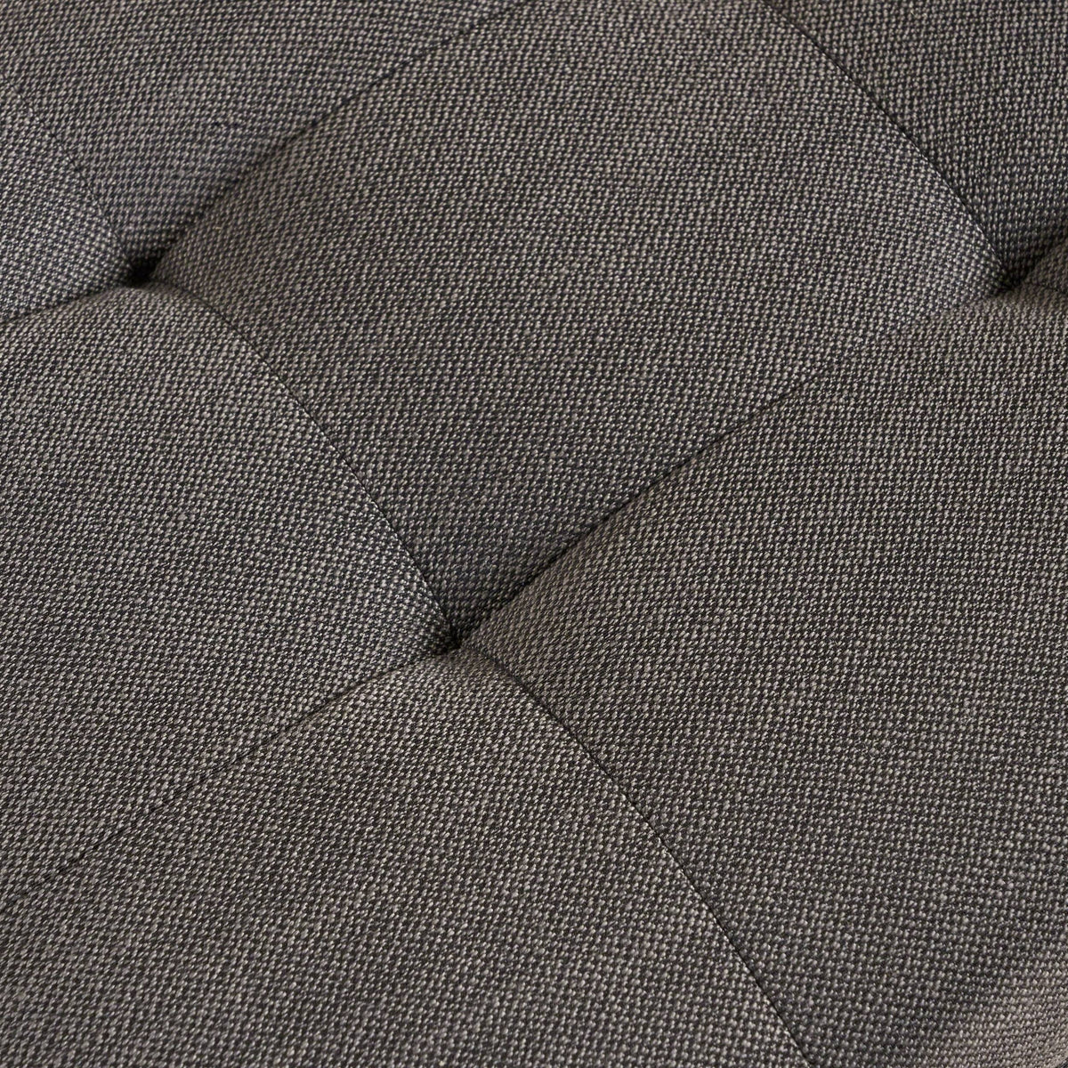 Tufted Fabric Armed Storage Ottoman Bench D93099