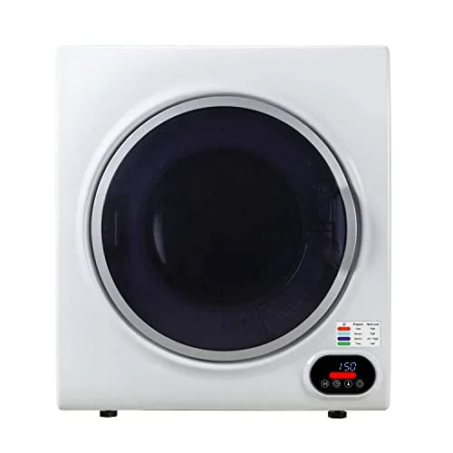 3.5 cu.ft. Compact Digital Vented Sensor Dryer in White Q387081
