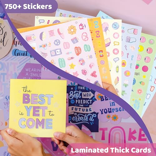 DIY Wall Collage Kit with Glitter Crafts, 1350 PCS S11489
