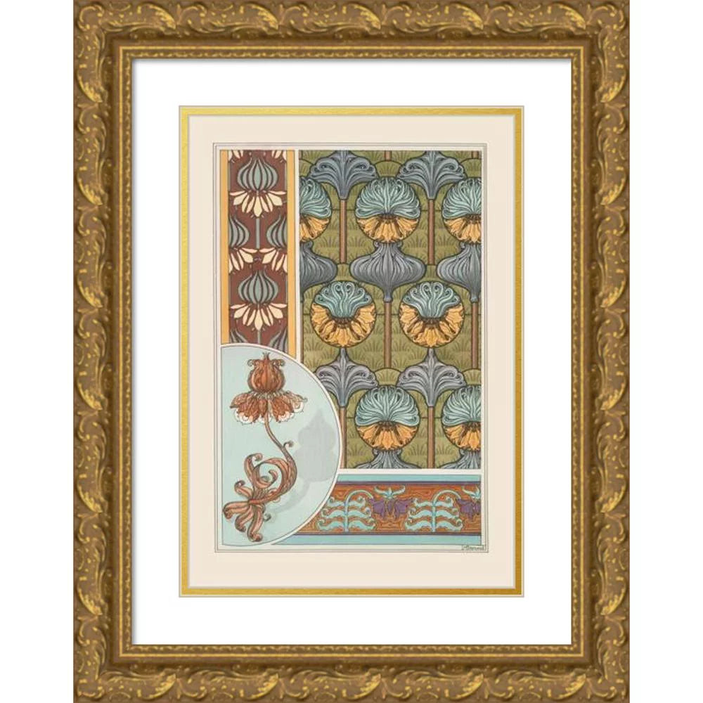 Gold Ornate Framed and Double Matted Museum Art Print 18x24 X637442