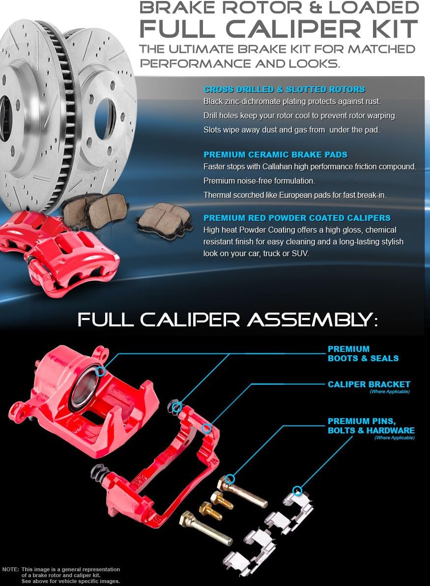 5 Lug Brake Rotors and Metallic Brake Pads T40342