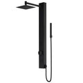 Matte Black 2-Jet Shower Panel System with Hand Shower Wand M131847
