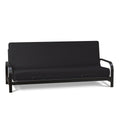 Memory Foam Futon Sofa Bed Mattress Full Size Midnight Black P76744