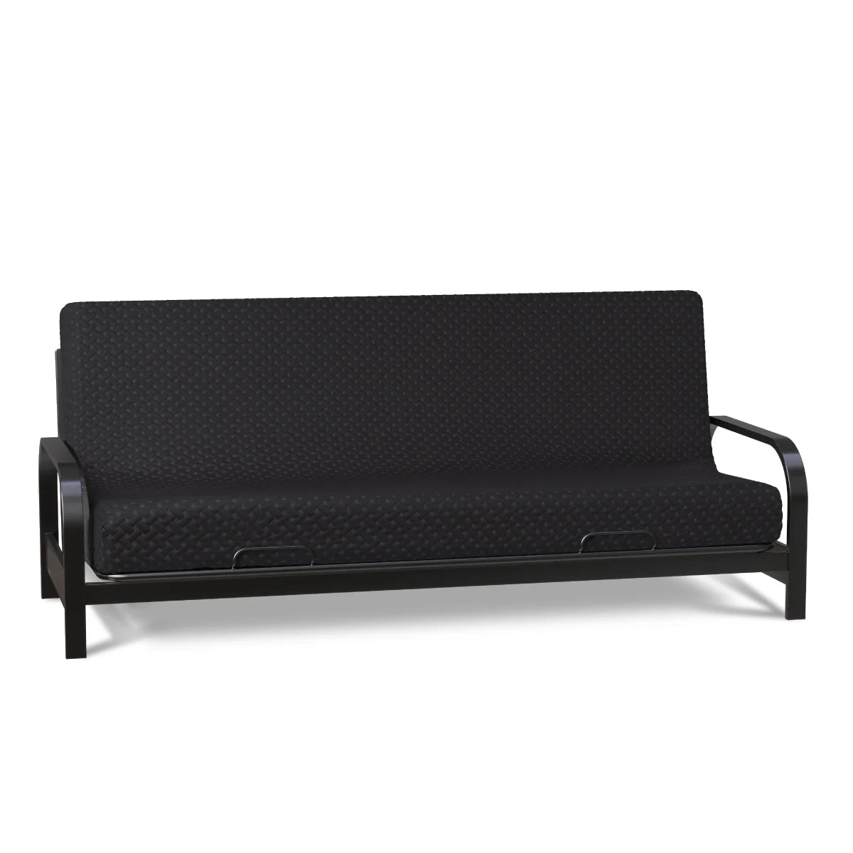 Memory Foam Futon Sofa Bed Mattress Full Size Midnight Black P76744