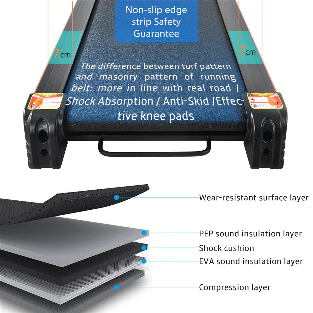 Folding Electric Treadmill with Incline D1042