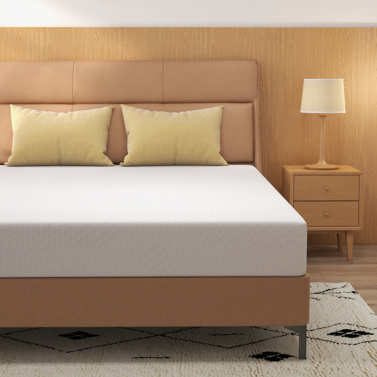 8 inch Full Size Green Tea Cooling Memory Foam Mattress G413902
