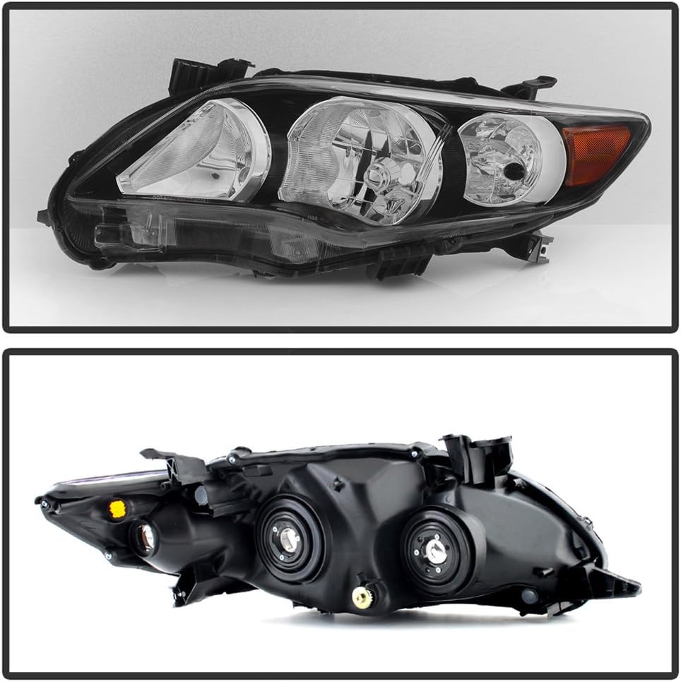 Black Headlights for Toyota Corolla M867