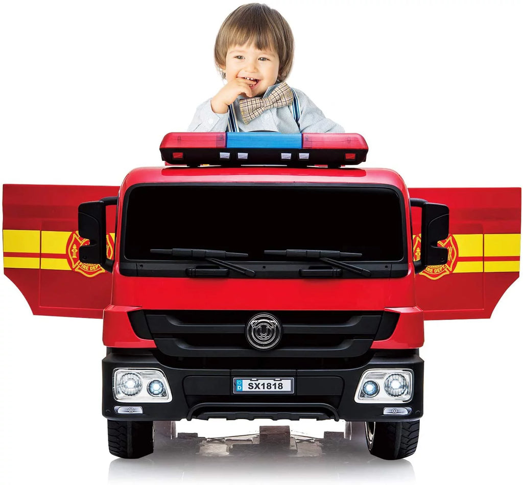 12V Battery Powered Ride On Fire Truck S2049